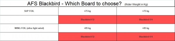 AFS BLACKBIRD DOWNWIND FOIL BOARD >2023